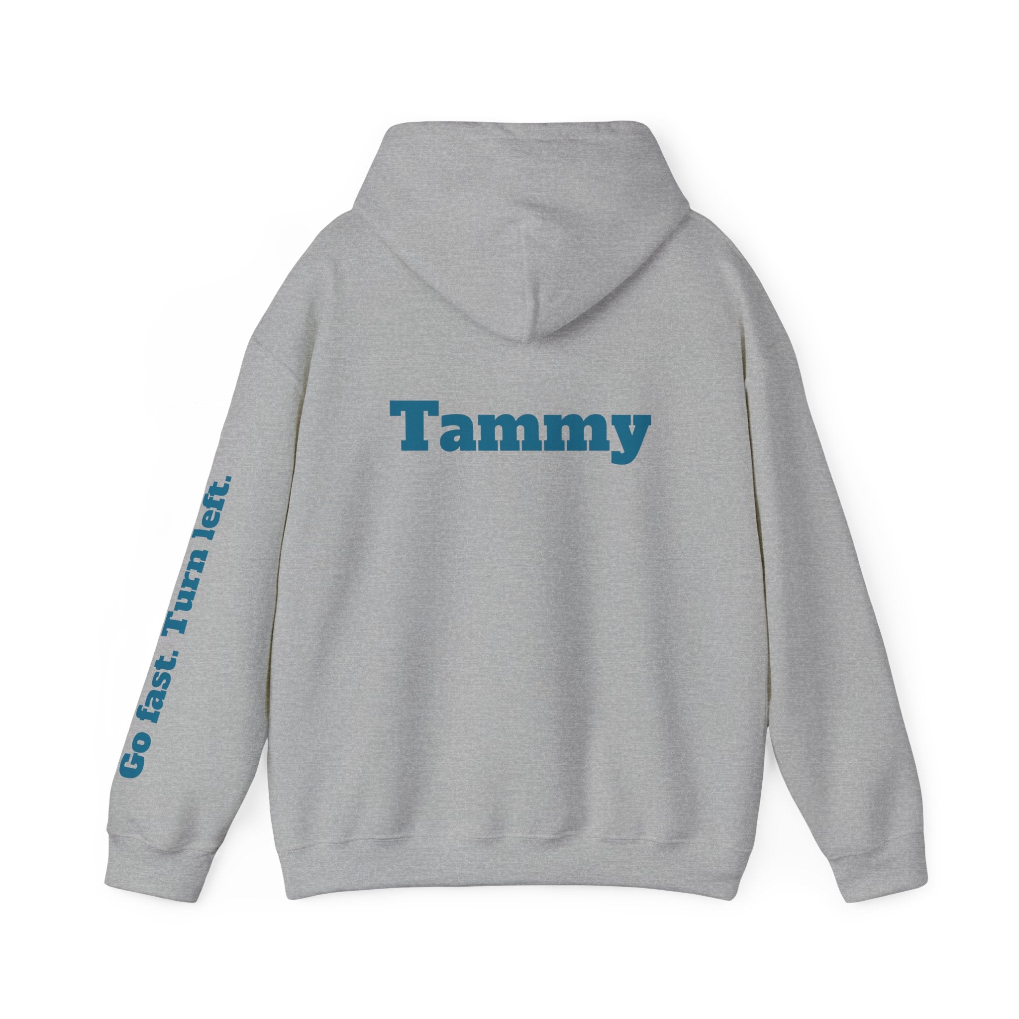 Piedmont Quad Racing Hoodie with Custom Back Name - Skate Team Pullover