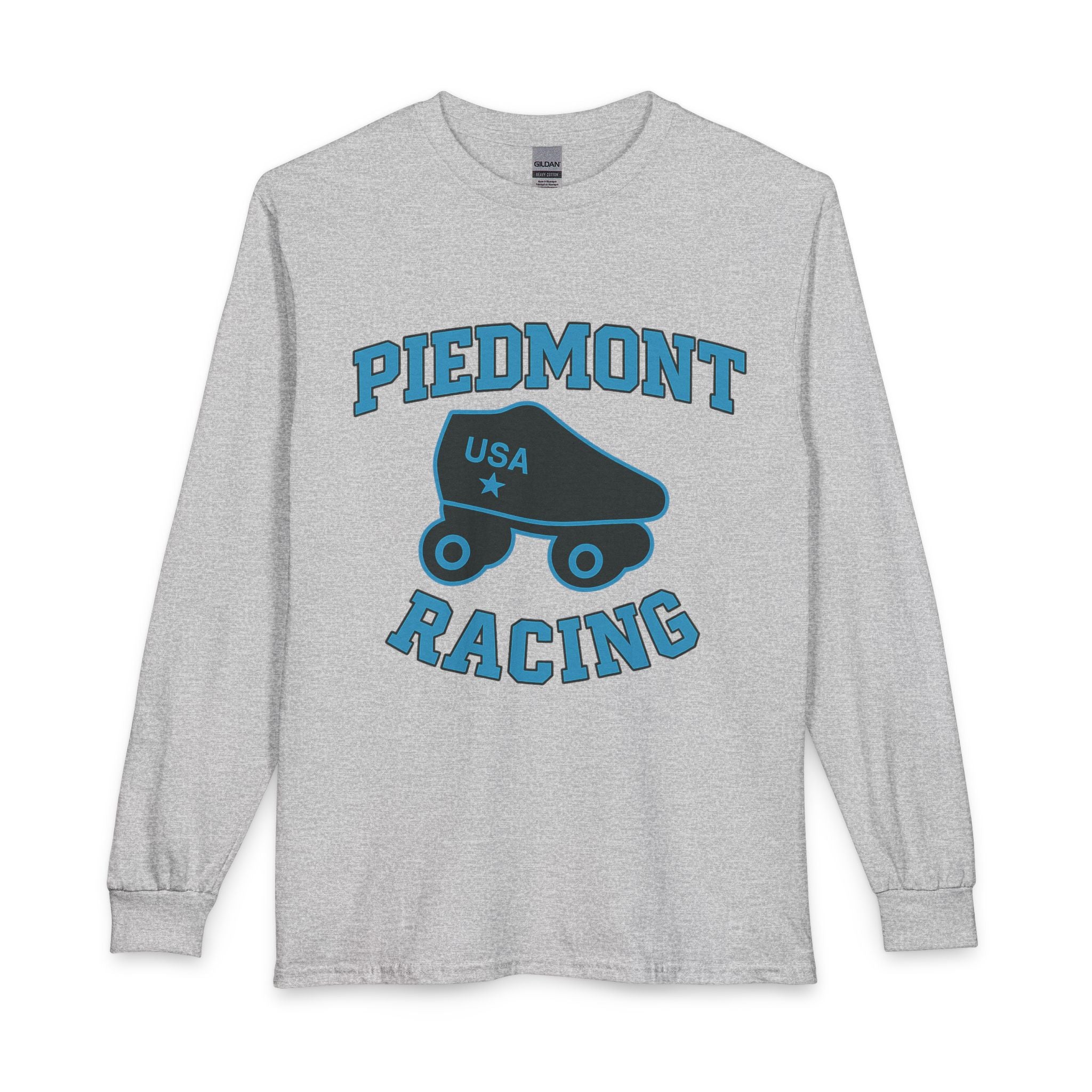 Piedmont Racing Long Sleeve Shirt — Quad Skate Team Tee