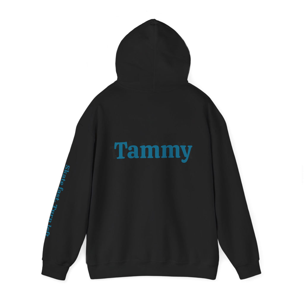 Tammy Piedmont Racing Hoodie with Custom Back Name - Skate Team Pullover