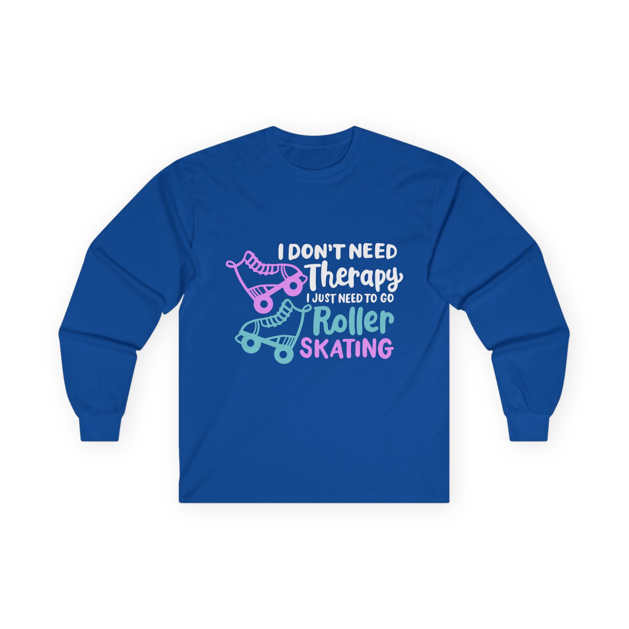 Roller Skating Therapy Long Sleeve Tee