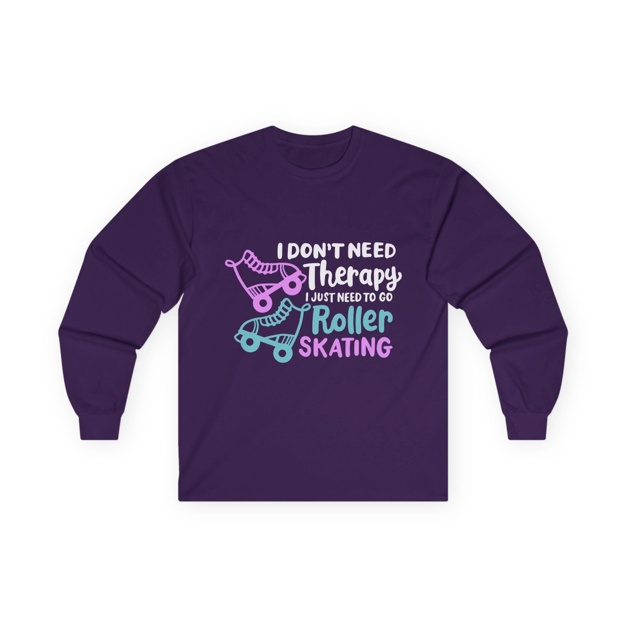 Roller Skating Therapy Long Sleeve Tee