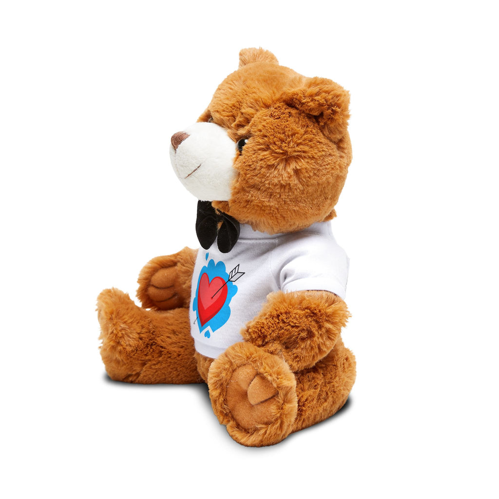 Heart Valentine Teddy Bear – Plush Gift with T-Shirt