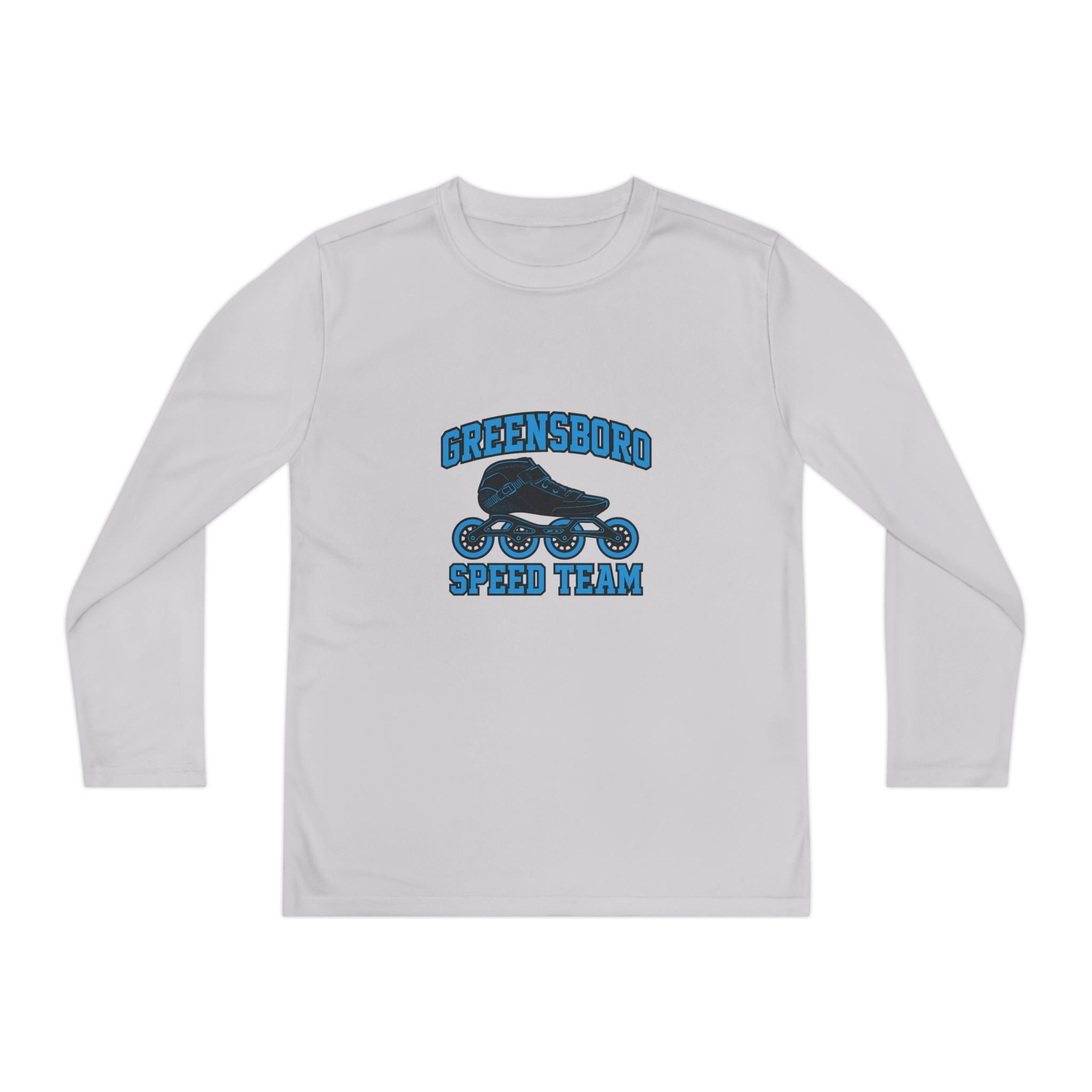 CUSTOM For Your Speed Team Youth Long Sleeve Tee — Personalized Team Roller Skating Shirt