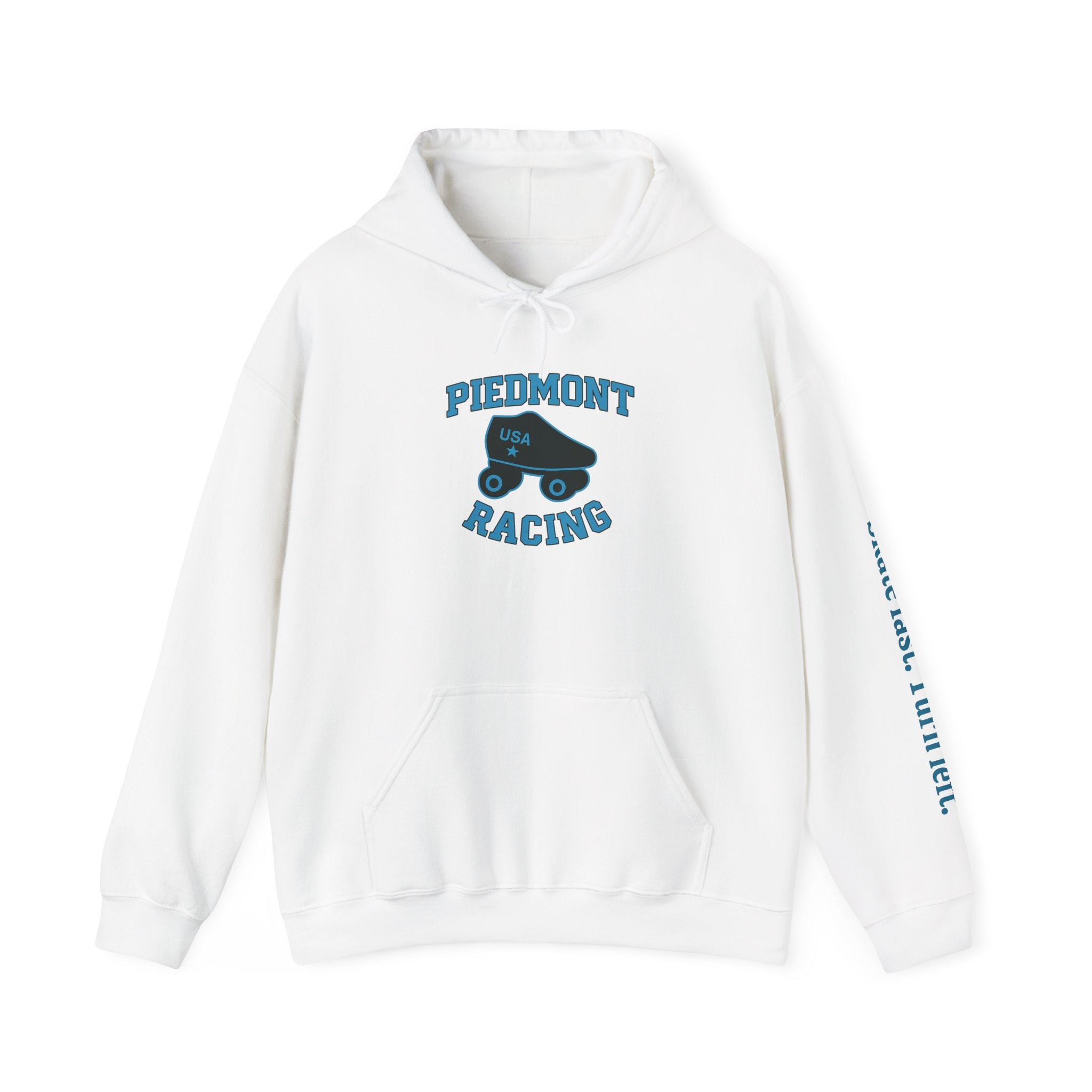 Shannon Piedmont Racing Hoodie with Custom Back Name - Skate Team Pullover