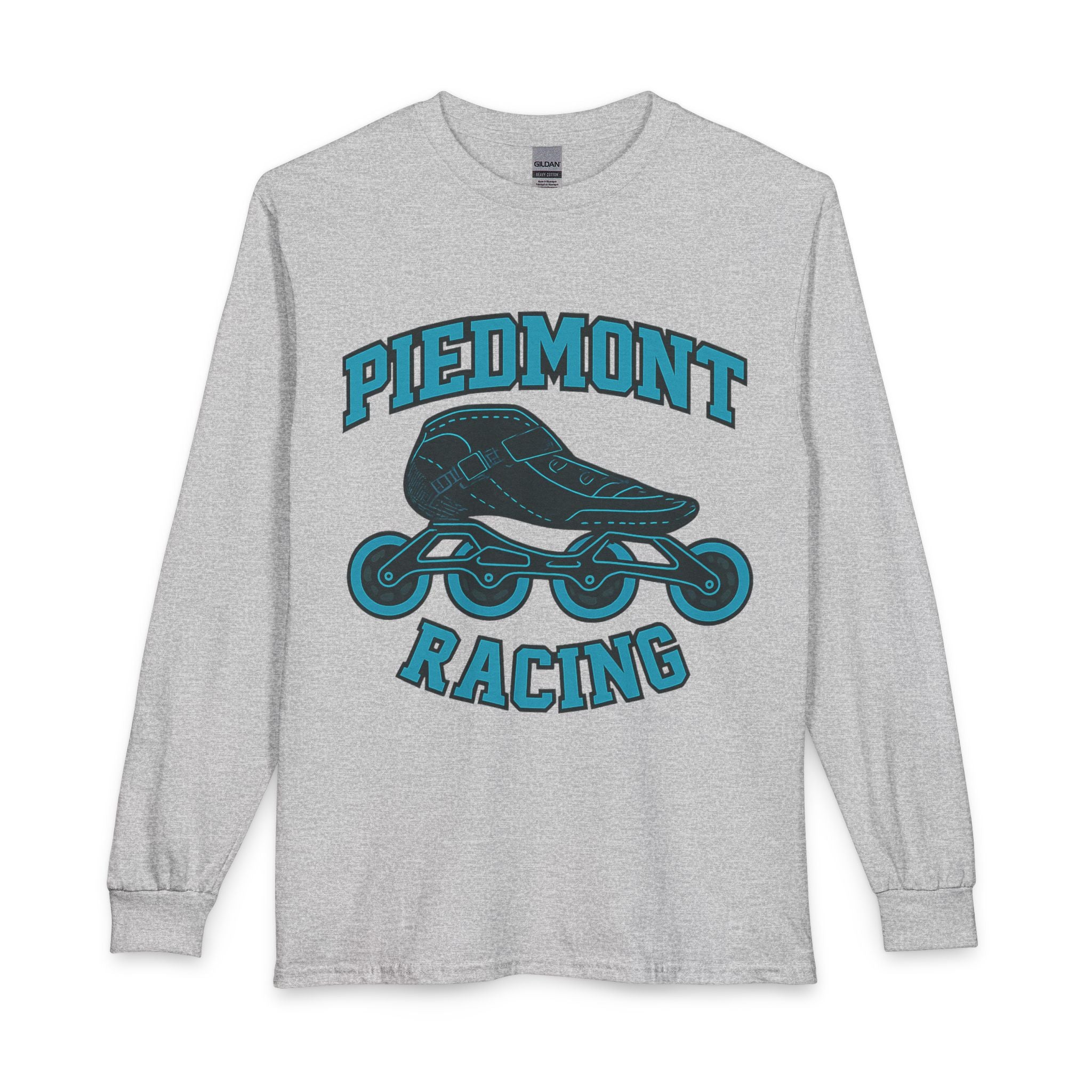 Piedmont Racing Long Sleeve Shirt — Inline Skate Team Tee