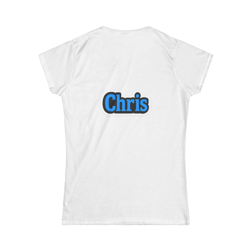 Customized Women's Softstyle T-Shirt for Roller Skating Groups or Individuals