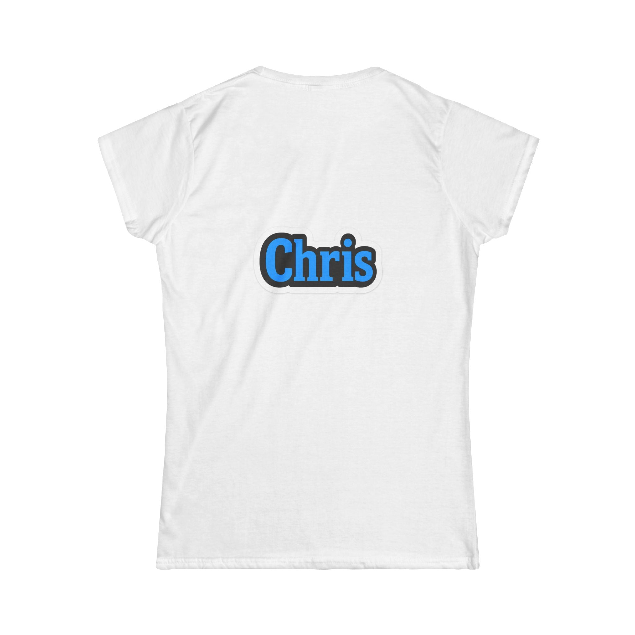 Customized Women's Softstyle T-Shirt for Roller Skating Groups or Individuals