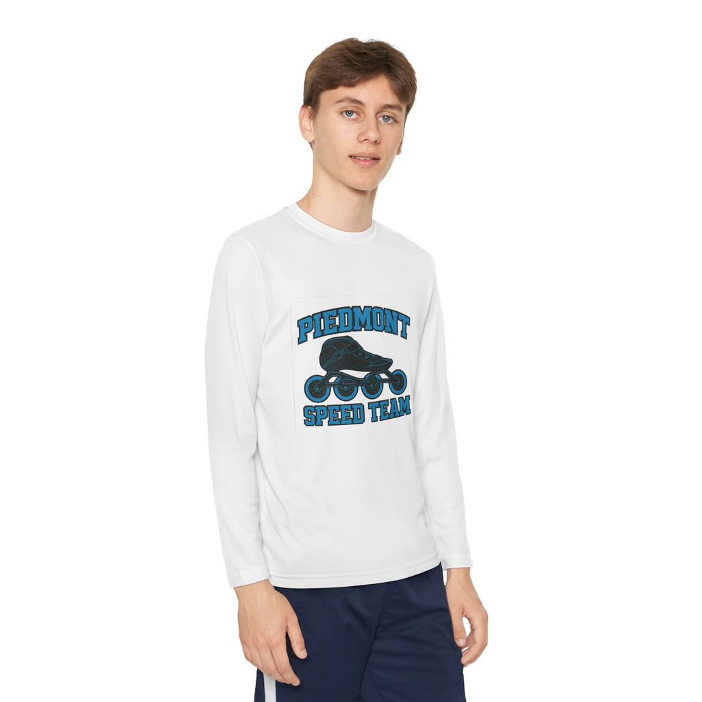 CUSTOM For Your Speed Team Youth Long Sleeve Tee — Personalized Team Roller Skating Shirt