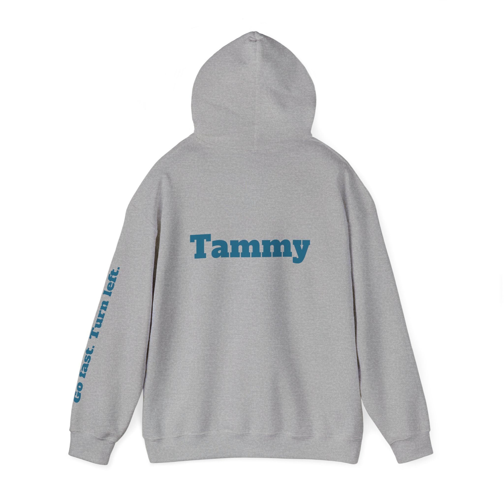 Piedmont Quad Racing Hoodie with Custom Back Name - Skate Team Pullover