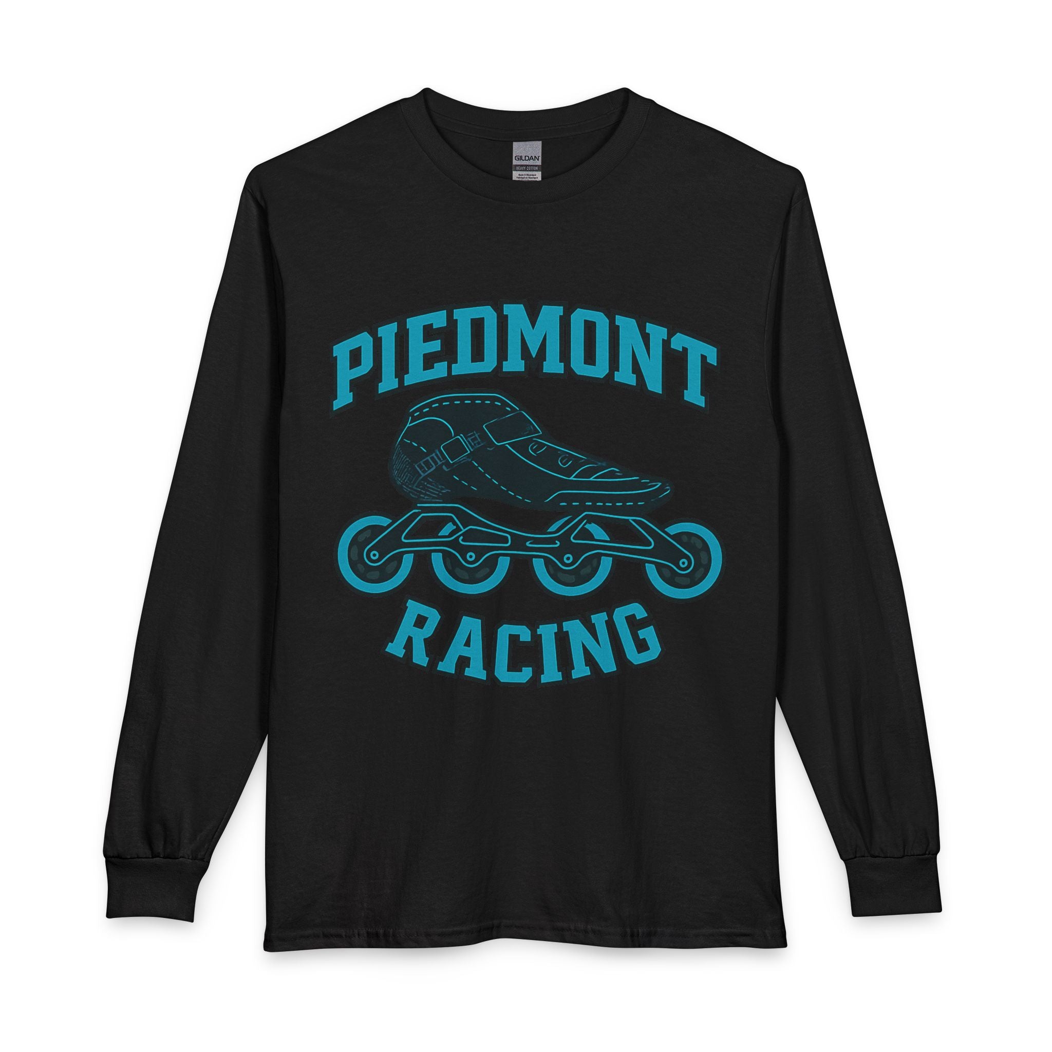 Piedmont Racing Long Sleeve Shirt — Inline Skate Team Tee