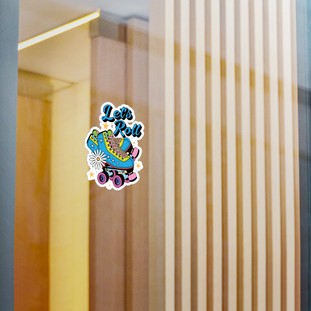 Let's Roll Kiss-Cut Vinyl Decals