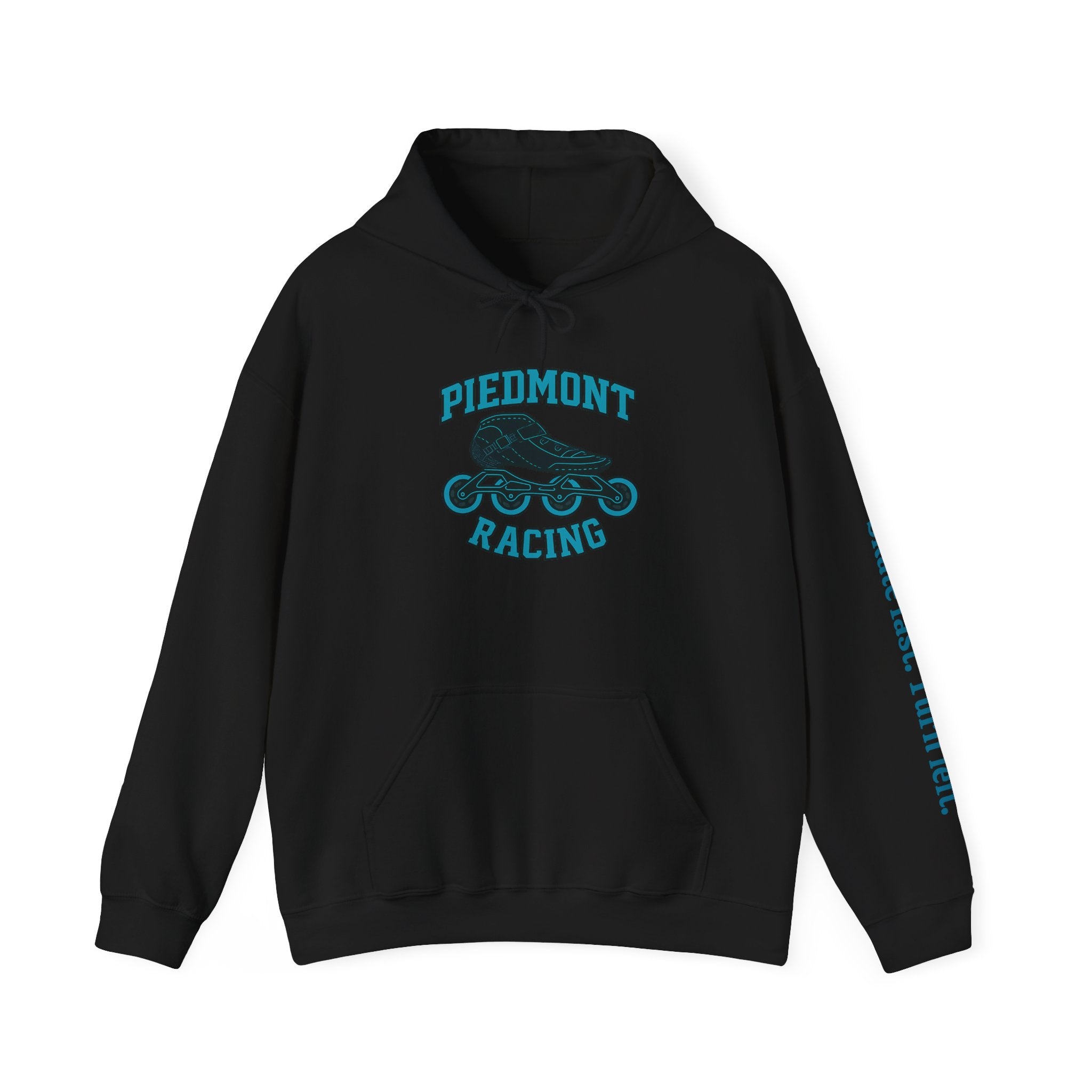 Skate Mom Piedmont Racing Hoodie with Custom Back Name - Skate Team Pullover