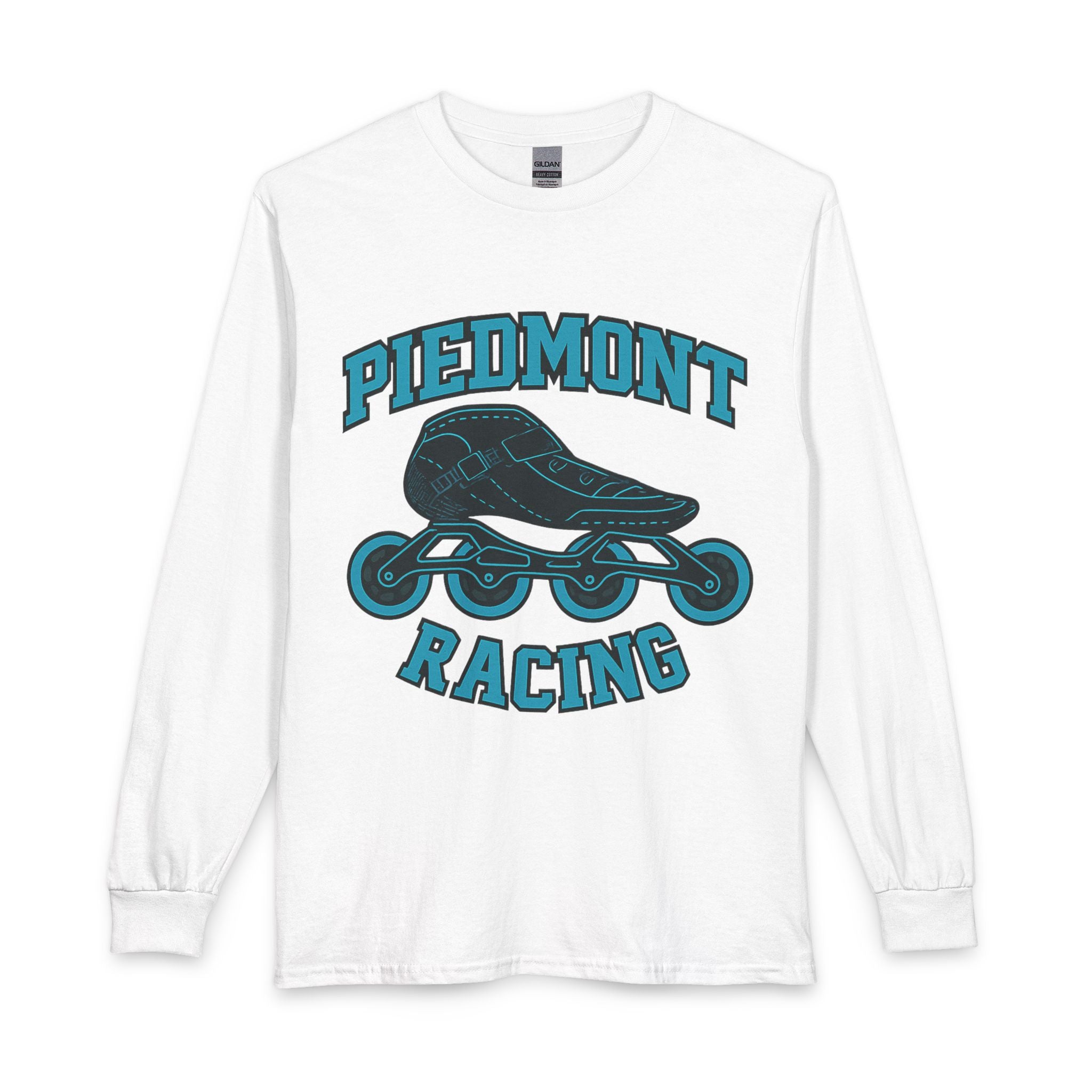 Piedmont Racing Long Sleeve Shirt — Inline Skate Team Tee
