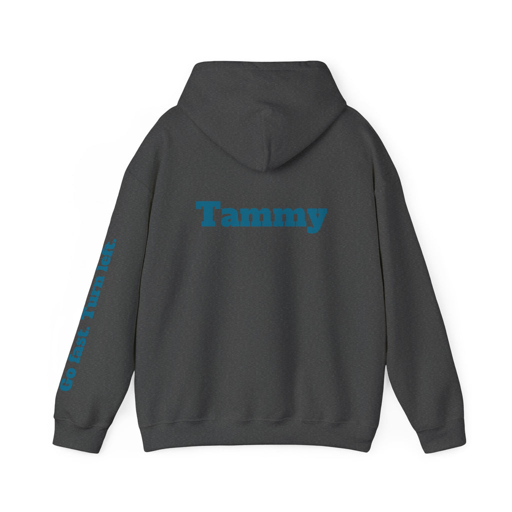 Piedmont Quad Racing Hoodie with Custom Back Name - Skate Team Pullover