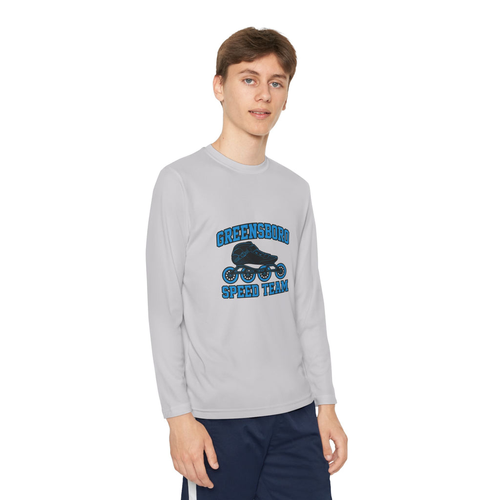 CUSTOM For Your Speed Team Youth Long Sleeve Tee — Personalized Team Roller Skating Shirt