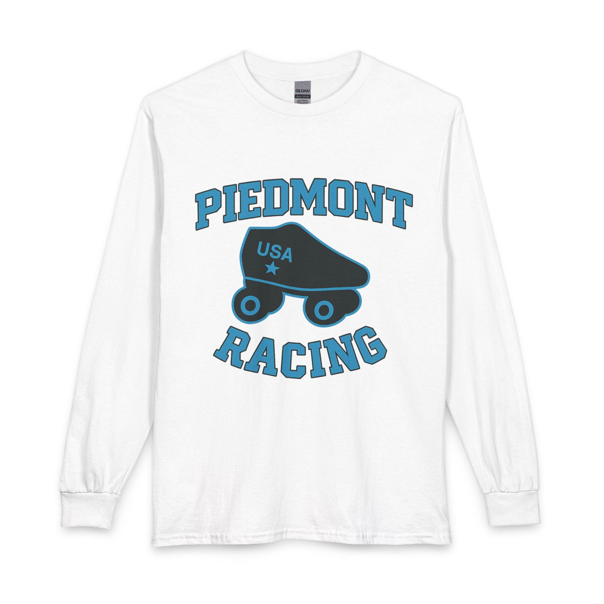 Piedmont Racing Long Sleeve Shirt — Quad Skate Team Tee