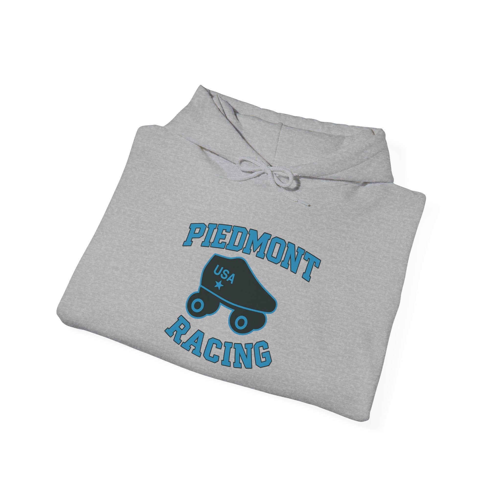 Piedmont Quad Racing Hoodie with Custom Back Name - Skate Team Pullover