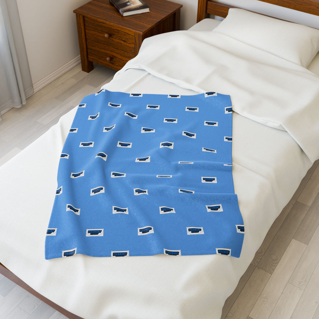 Team logo soft, cozy blanket is fully customizable with your own team’s name, color and logo.