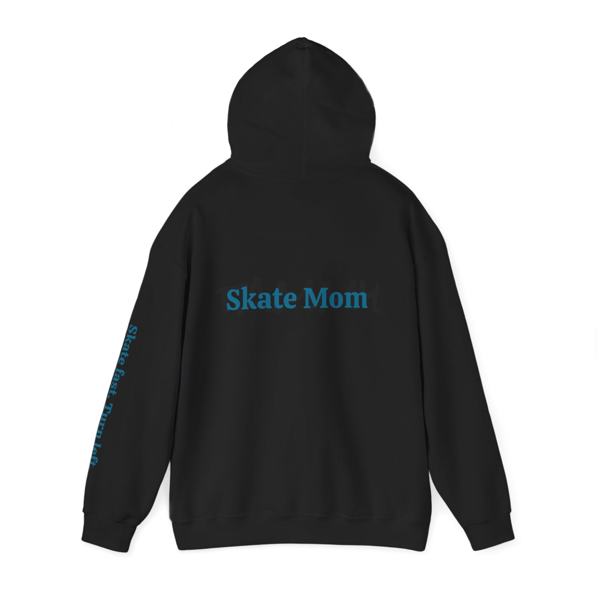 Skate Mom Piedmont Racing Hoodie with Custom Back Name - Skate Team Pullover