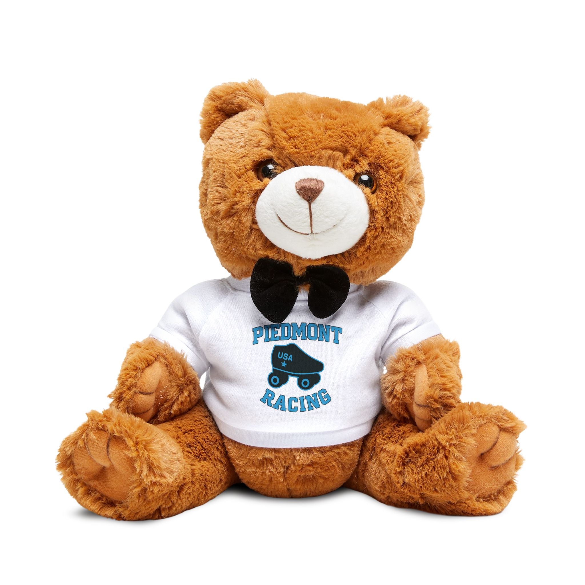 Piedmont Racing Quads Teddy Bear – Plush Gift with T-Shirt