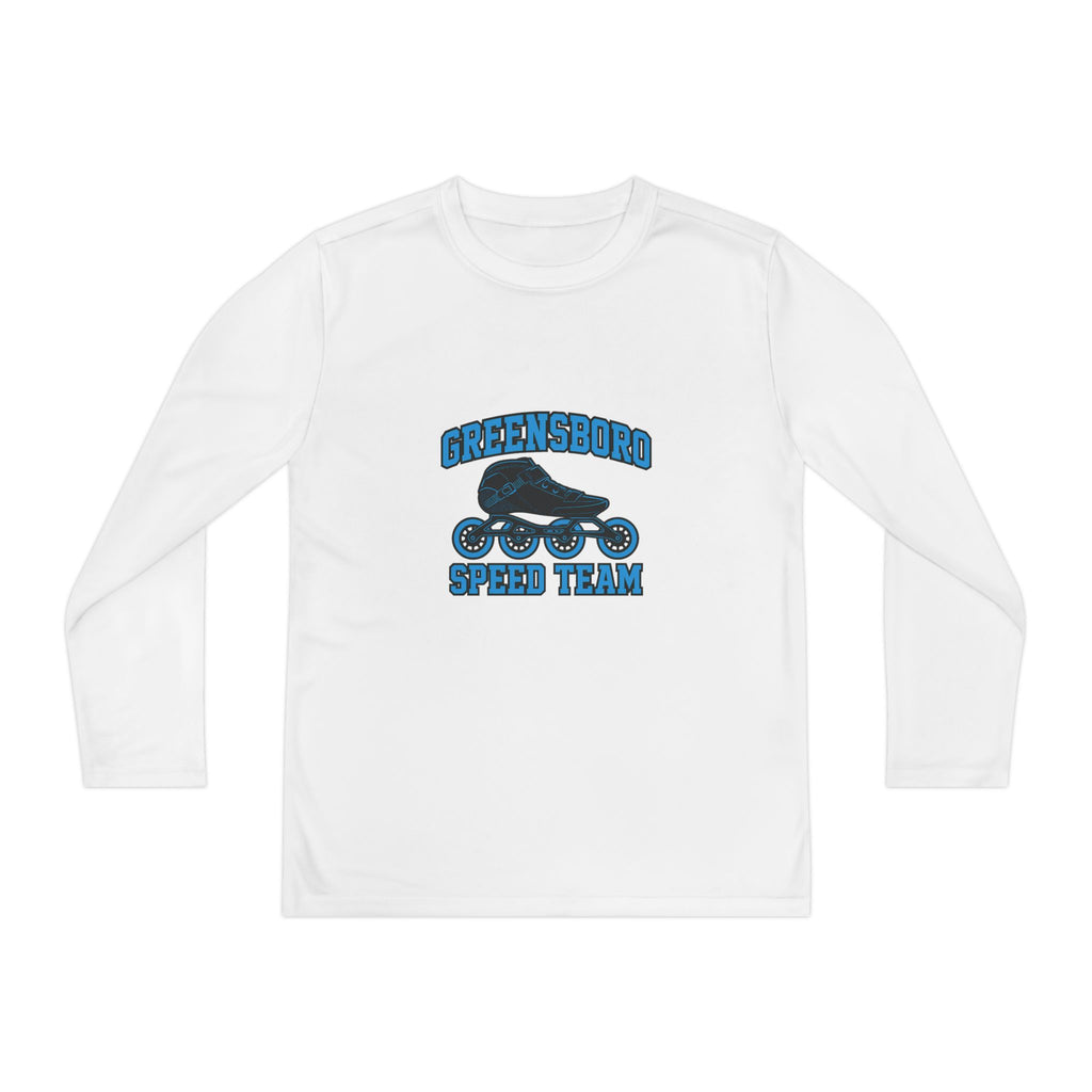 CUSTOM For Your Speed Team Youth Long Sleeve Tee — Personalized Team Roller Skating Shirt