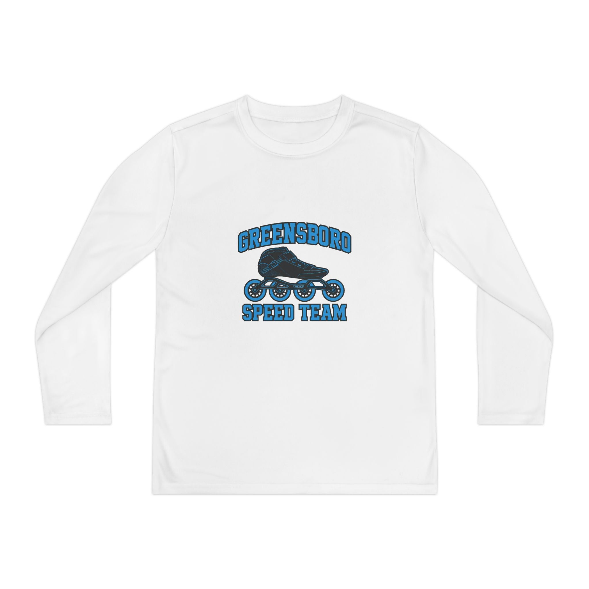 CUSTOM For Your Speed Team Youth Long Sleeve Tee — Personalized Team Roller Skating Shirt