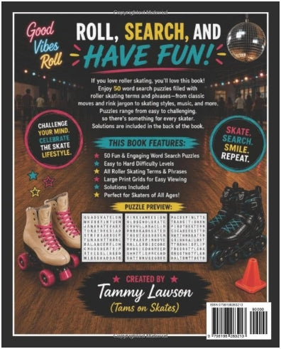 The Ultimate Roller Skating Word Search Book